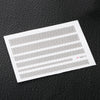 50 pcs Fashion 3D DIY Black Decal Nail Art Decoration Sticker