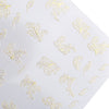 50pcs Fashion 3D DIY Gold Silver Jewelry Manicure Nail Sticker