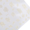 50pcs Fashion 3D DIY Gold Silver Jewelry Manicure Nail Sticker