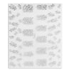 50pcs Fashion 3D DIY Gold Silver Jewelry Manicure Nail Sticker
