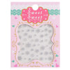 10pcs Snowflake Design Nail Sticker Manicure Decor Tools
