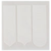 50 pcs Stylish Smile Pattern Decoration Manicure Nail Paste Tip Guides