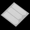 50 pcs Stylish Smile Pattern Decoration Manicure Nail Paste Tip Guides