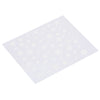 50pcs Snowflake Design Nail Sticker Manicure Decor Tools