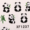 50pcs Fashion DIY Different Patterns Nail Art Decoration Sticker