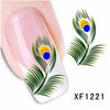 50pcs Fashion DIY Different Patterns Nail Art Decoration Sticker