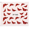 50pcs Fashion DIY Different Patterns Nail Art Decoration Sticker