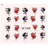 50pcs Fashion DIY Different Patterns Nail Art Decoration Sticker