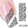 50pcs Fashion DIY Different Patterns Nail Art Decoration Sticker
