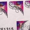 50pcs Fashion DIY Different Patterns Nail Art Decoration Sticker