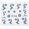 50pcs Fashion DIY Different Patterns Nail Art Decoration Sticker