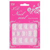 50pcs White Flower Lace Design Nail Sticker Manicure Decor Tools