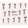 50pcs Fashion DIY Different Patterns Nail Art Decoration Sticker