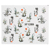 50pcs Watermark Tip Design Nail Sticker Manicure Decor Tools