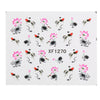 50pcs Watermark Tip Design Nail Sticker Manicure Decor Tools