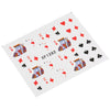 50pcs Watermark Tip Design Nail Sticker Manicure Decor Tools