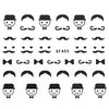 10pcs Stylish Ladies Women 3D Art Stickers Nail Stick Manicure Water Decal