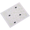 50pcs Stylish Art Decorations Girls 3D Decal Nail Stickers