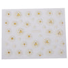 50pcs Trendy Art Decorations Girls 3D Nail Stickers