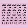 50pcs Stylish Ladies Women 3D Art Stickers Nail Stick Manicure Water Decal