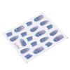 50pcs Stylish Art Tips Feather Water Transfers Nail Sticker for Ladies