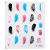 50pcs Stylish Art Tips Feather Water Transfers Nail Sticker for Ladies