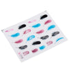 50pcs Stylish Art Tips Feather Water Transfers Nail Sticker for Ladies