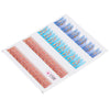 50pcs Stylish Art Tips Feather Water Transfers Nail Sticker for Ladies