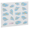50pcs Stylish Art Tips Feather Water Transfers Nail Sticker for Ladies