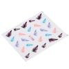 50pcs Stylish Art Tips Feather Water Transfers Nail Sticker for Ladies