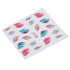 50pcs Stylish Art Tips Feather Water Transfers Nail Sticker for Ladies