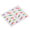 50pcs Stylish Art Tips Feather Water Transfers Nail Sticker for Ladies
