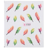 50pcs Stylish Art Tips Feather Water Transfers Nail Sticker for Ladies