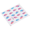 50pcs Stylish Art Tips Feather Water Transfers Nail Sticker for Ladies