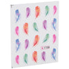 50pcs Stylish Art Tips Feather Water Transfers Nail Sticker for Ladies