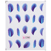 50pcs Stylish Art Tips Feather Water Transfers Nail Sticker for Ladies