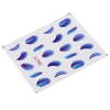 50pcs Stylish Art Tips Feather Water Transfers Nail Sticker for Ladies