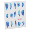 50pcs Stylish Art Tips Feather Water Transfers Nail Sticker for Ladies
