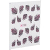 50pcs Stylish Art Tips Feather Water Transfers Nail Sticker for Ladies