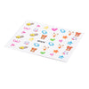 50pcs Emulational Nail Art Decal Sets Ultrathin Nail Sticker