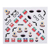 50pcs Emulational Nail Art Decal Sets Ultrathin Nail Sticker