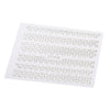 50pcs Nail Art Decal Sets Gold Mix Designs Nail Sticker