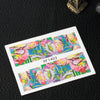 50pcs Flower Nail Decals Art Water Transfer Stickers Nail DIY Decoration