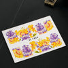 50pcs Flower Nail Decals Art Water Transfer Stickers Nail DIY Decoration
