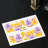 50pcs Flower Nail Decals Art Water Transfer Stickers Nail DIY Decoration