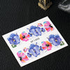 50pcs Flower Nail Decals Art Water Transfer Stickers Nail DIY Decoration