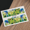 50pcs Flower Nail Decals Art Water Transfer Stickers Nail DIY Decoration