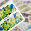 50pcs Flower Nail Decals Art Water Transfer Stickers Nail DIY Decoration