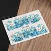 50pcs Flower Nail Decals Art Water Transfer Stickers Nail DIY Decoration
