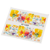 50pcs Flower Nail Decals Art Water Transfer Stickers Nail DIY Decoration